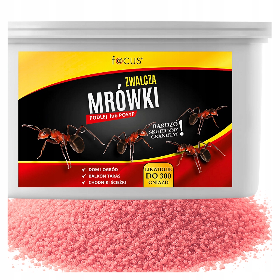 Skład aktywny – Cypermetryna, tetrametryna i geraniol