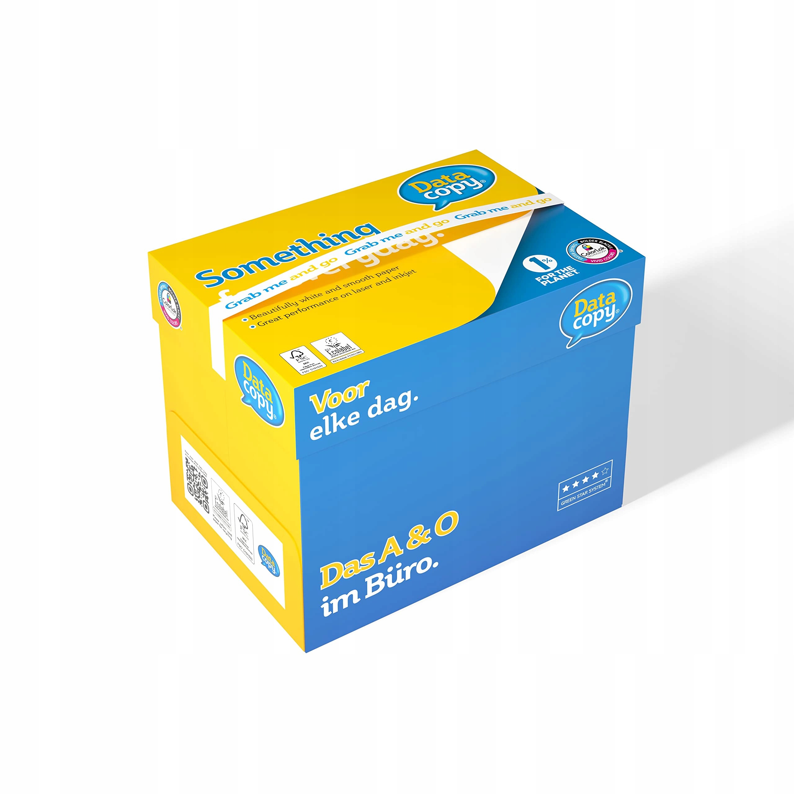 Kopipapir Data Copy 80g A4 m/4 huller – Idealny wybór do biura