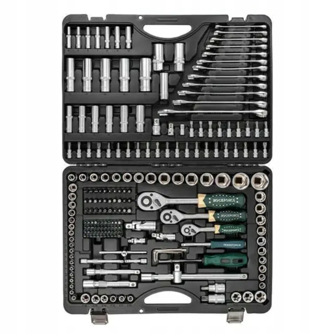 Wszechstronność zestawu kluczy 216 elementów