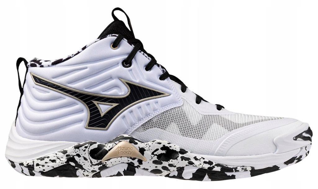 Buty do siatkówki męskie Mizuno WAVE MOMENTUM ELITE MID – Wydajność na boisku