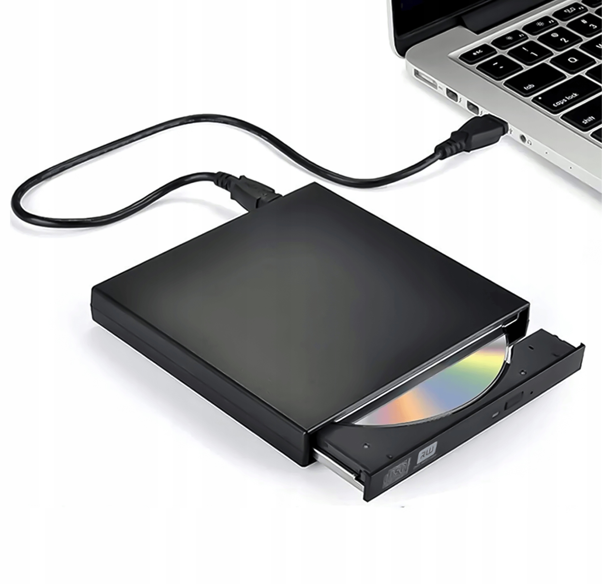 NAPĘD CD-R/DVD-ROM/RW SLIM ZEWNĘTRZNY USB – Idealne rozwiązanie do laptopa
