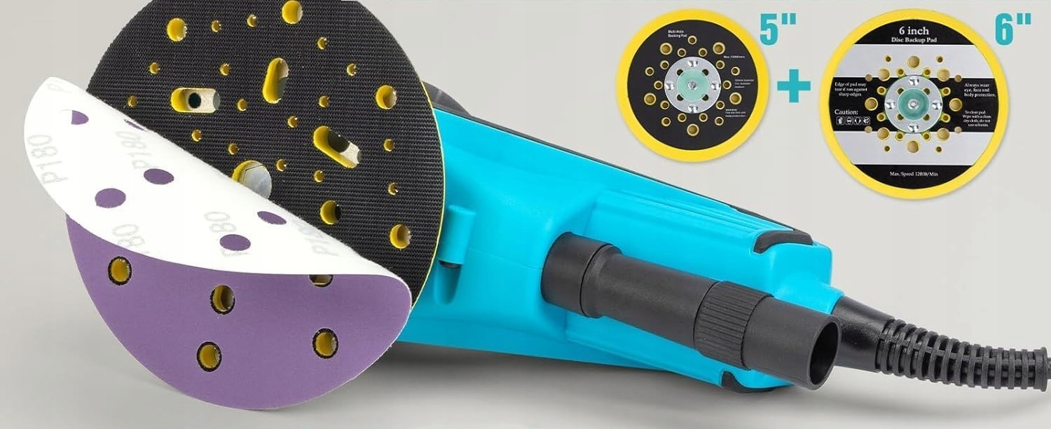 Wymienne arkusze szlifujące 5 i 6 – Wszechstronność w każdym projekcie