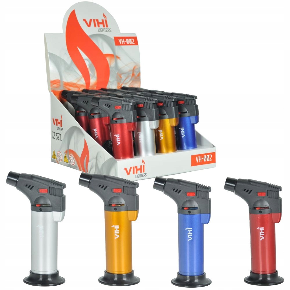 GAZOWY MINI PALNIK VIHI TRANSPARETN DISPLAY VH-001 – Wielofunkcyjny i praktyczny
