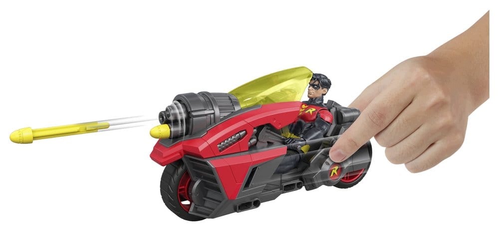 Ekscytujące funkcje motocyklu – Automatyczne wystrzeliwanie pocisków