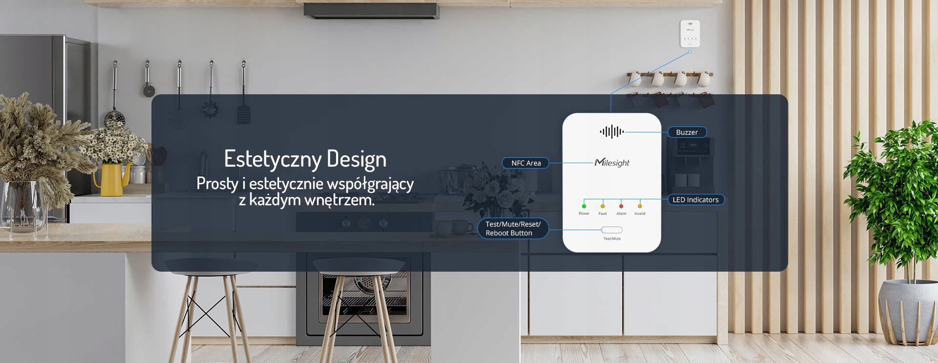 Wysoka jakość detekcji gazu