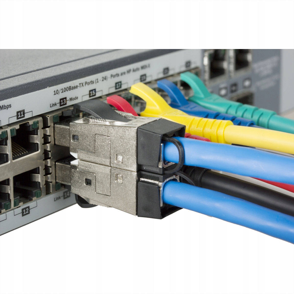 Odpowiednie dla 10GBit Ethernet i zdalnego zasilania PoE