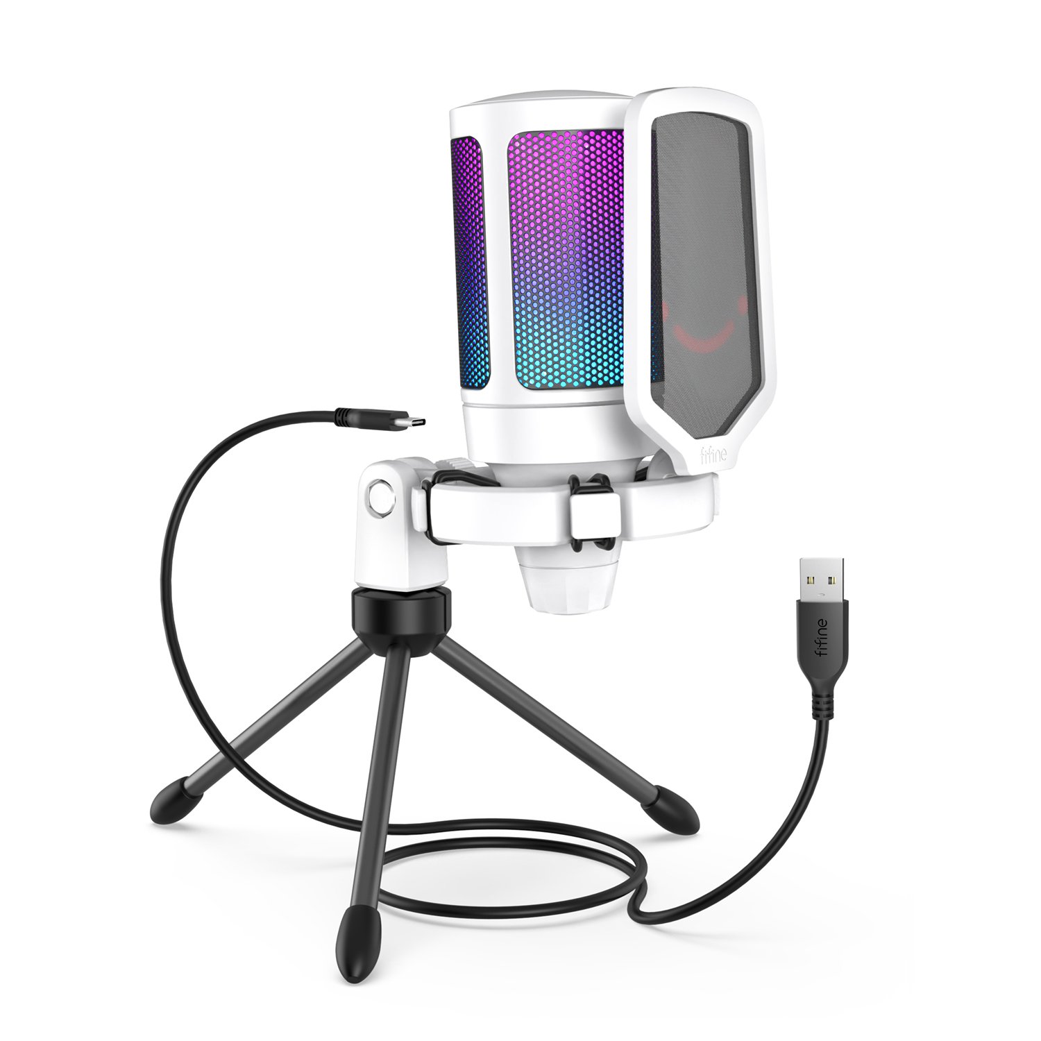 Tęczowe podświetlenie RGB – Stylowy dodatek do Twojego stanowiska