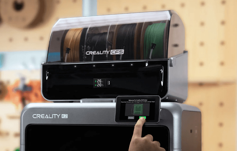 Drukarka 3D Creality K2 Pro Combo – zaawansowane możliwości w jednym urządzeniu - Inteligentne wsparcie AI i automatyzacja