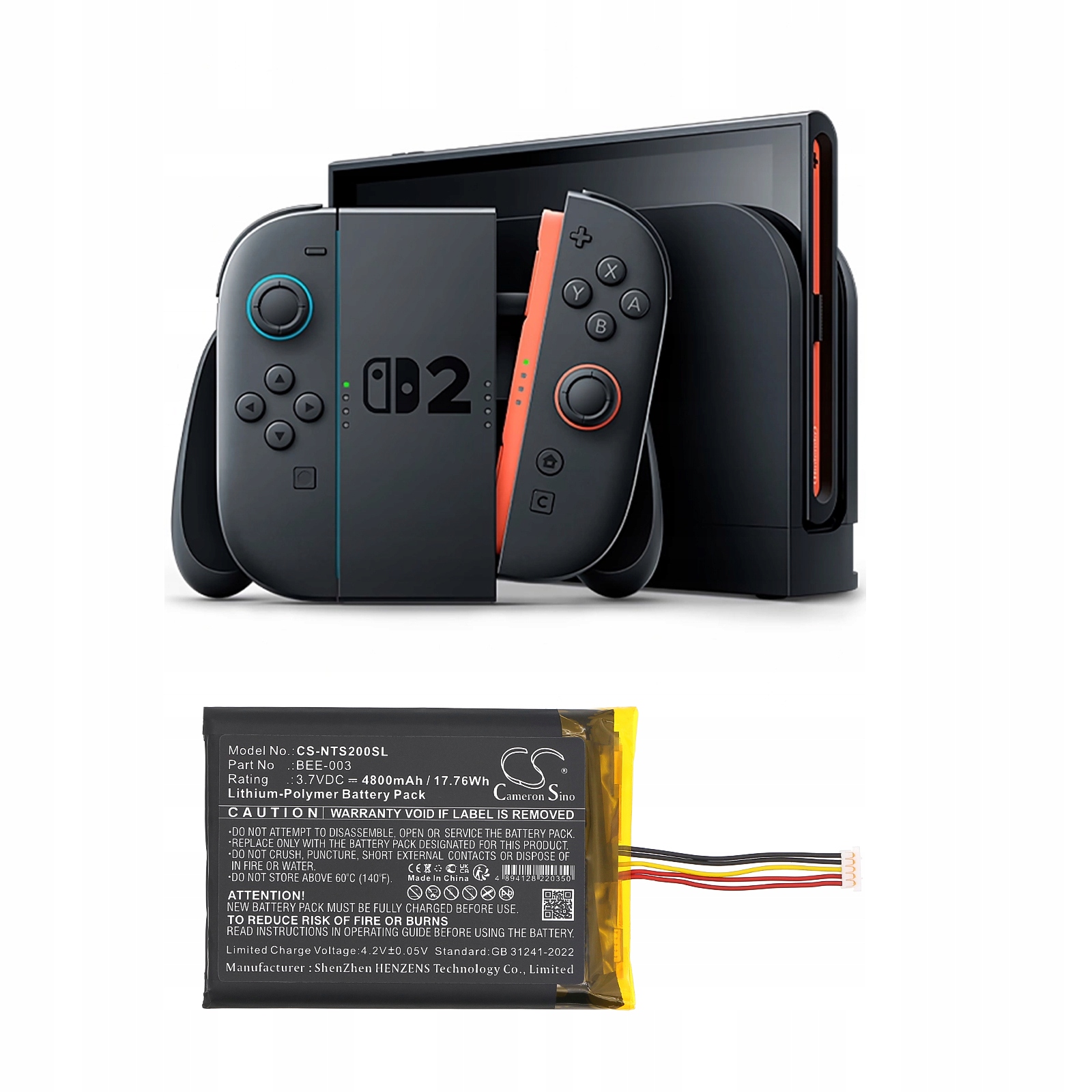 Kompatybilność z Nintendo Switch 2 – Idealny zamiennik