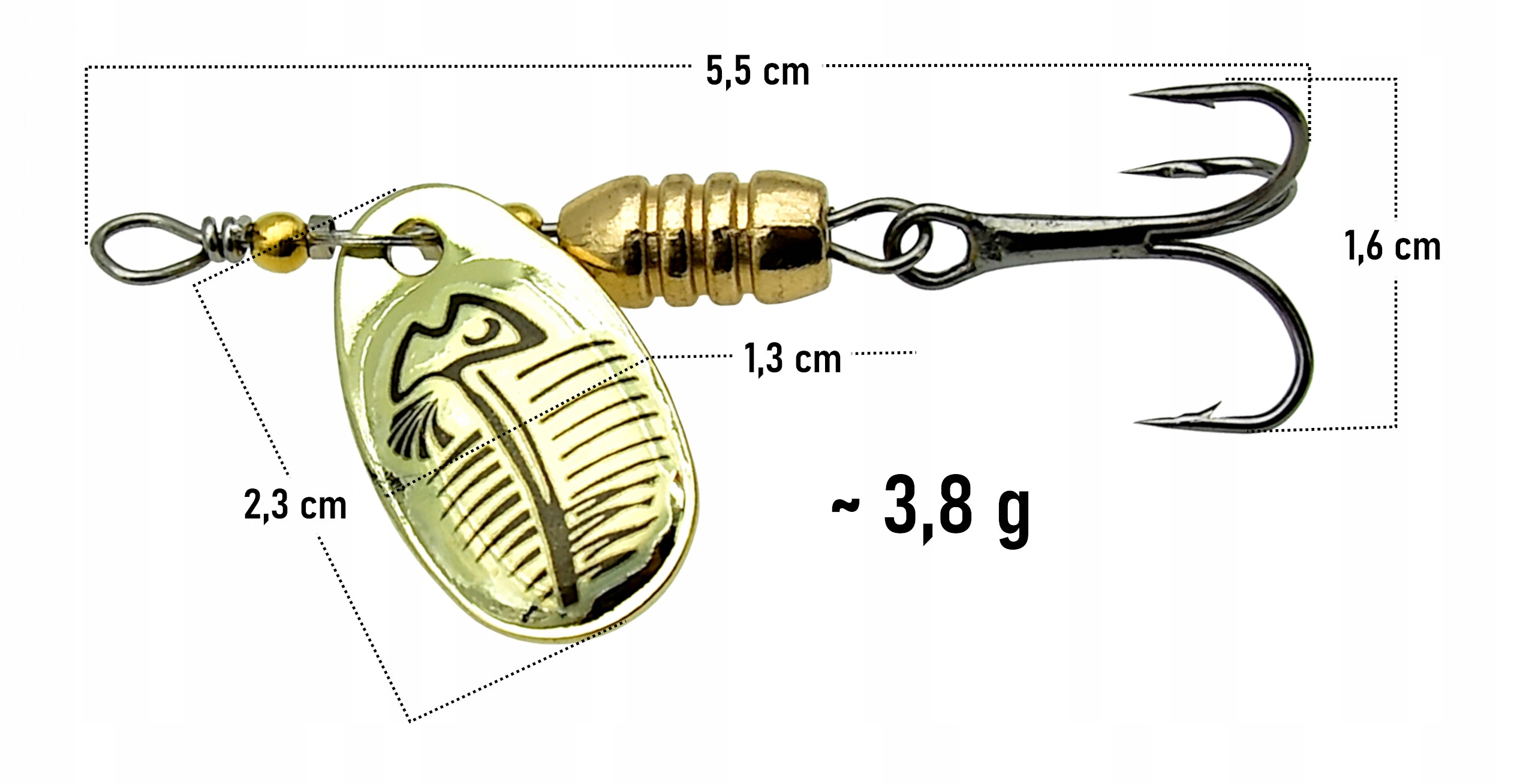 Oddziaływanie na wzrok i boczną linię ryb