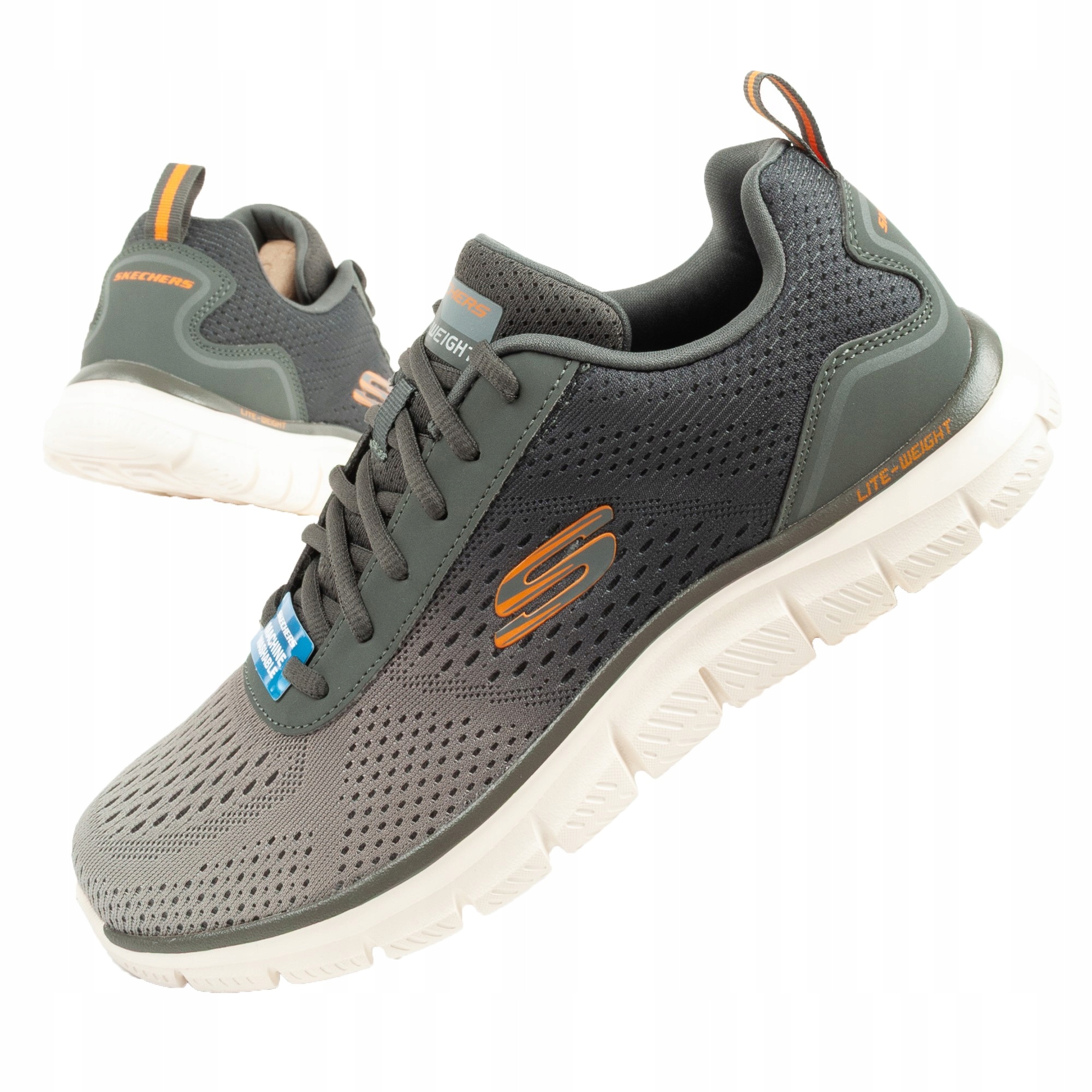 Skechers sneakersy męskie Track - Ripkent 232399 OLV – Komfort i styl w każdym kroku