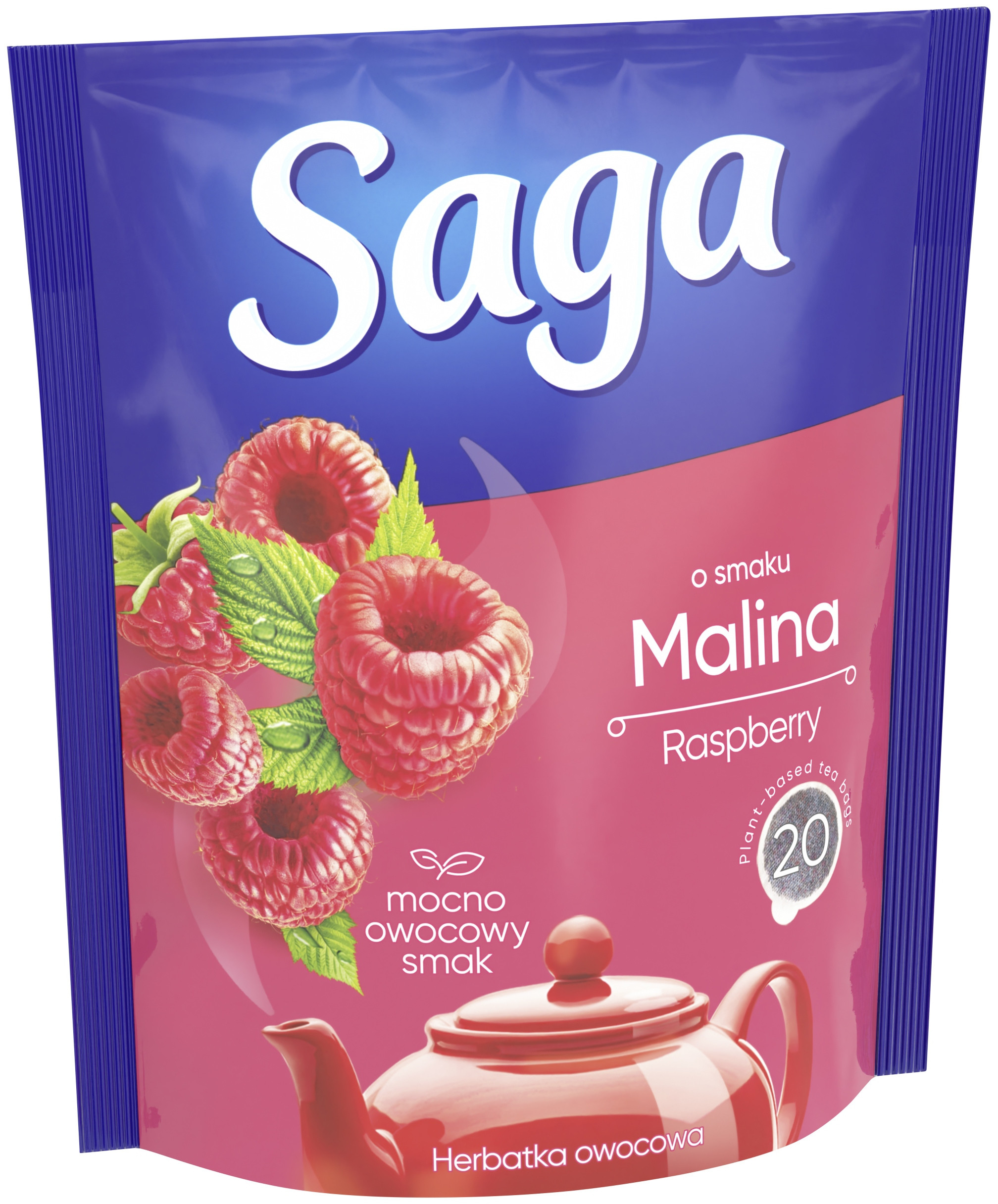 Intensywny aromat soczystych malin