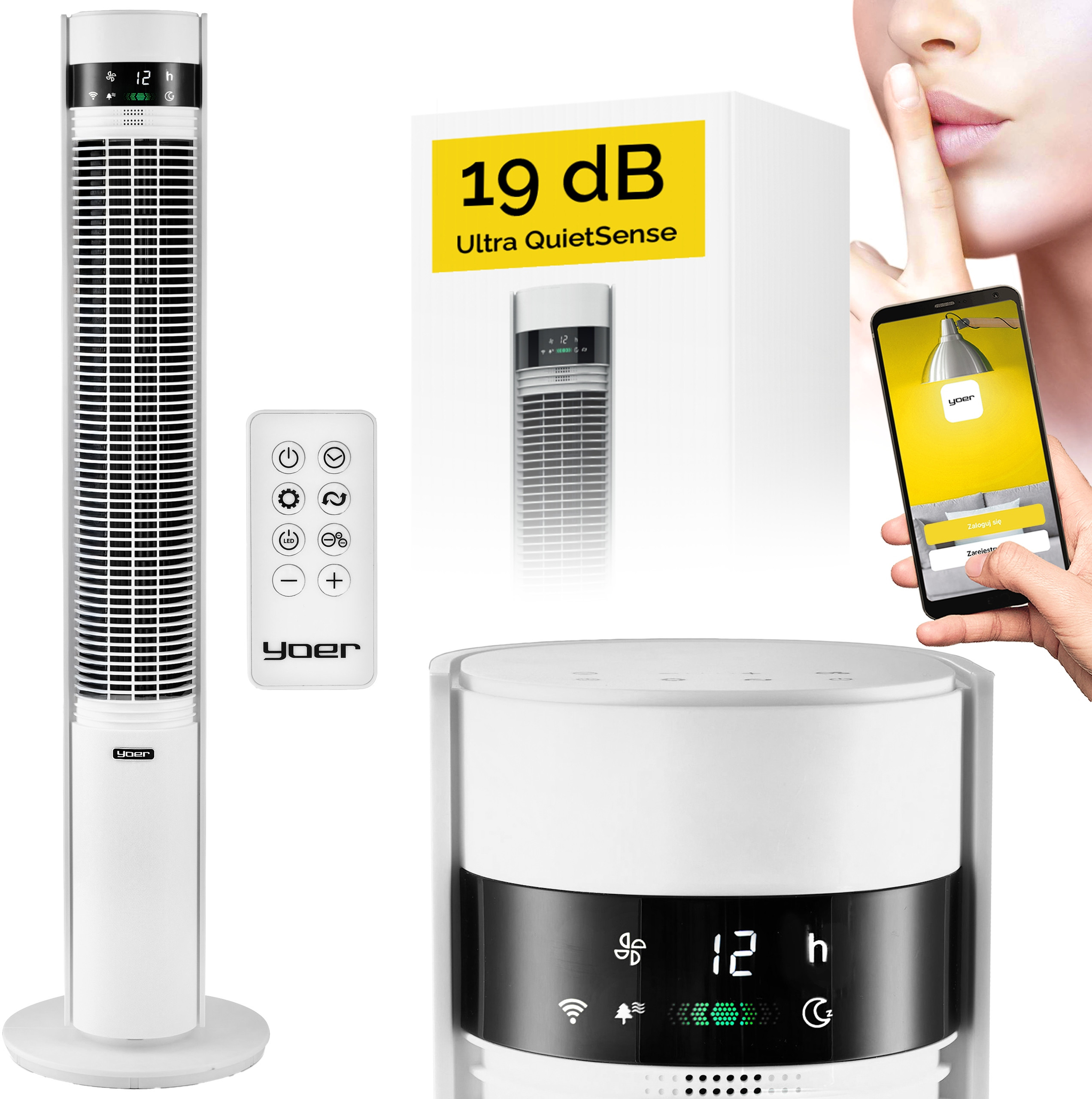 Technologia UltraQuietSense™ – Cicha Praca na Poziomie 19,8 dB