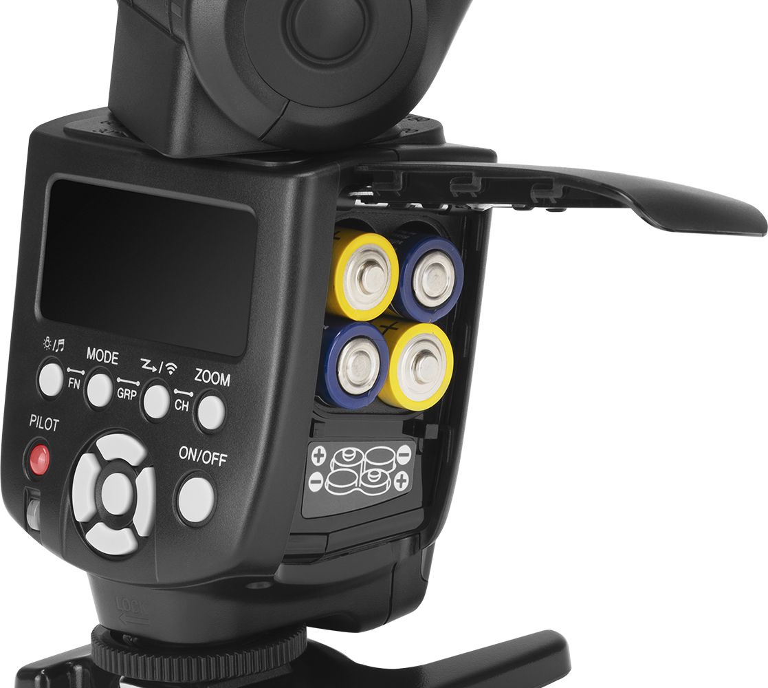 Lampa błyskowa Yongnuo YN560 III Negative Display - Uniwersalny sposób zasilania