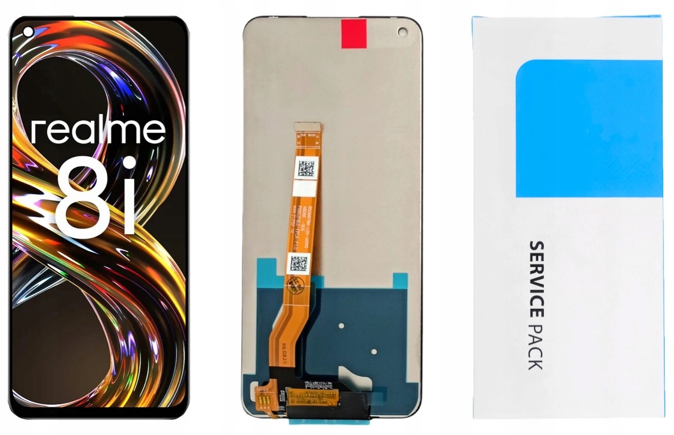 ORYGINALNY WYŚWIETLACZ EKRAN LCD DO REALME 8i (RMX3151)