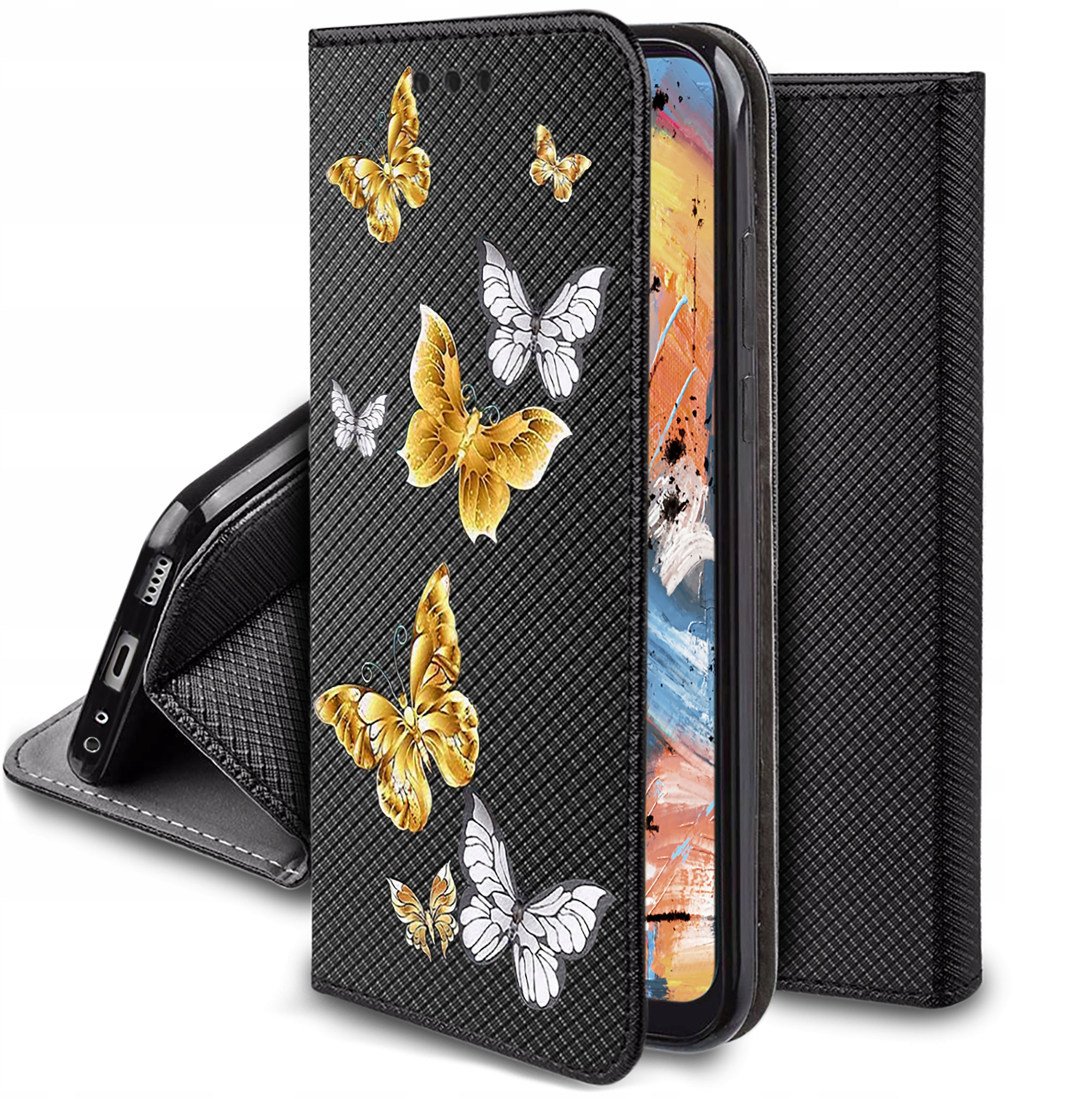 Etui Motorola Moto G54 5G Power Edition MAGNET WZORY – Styl i ochrona w jednym