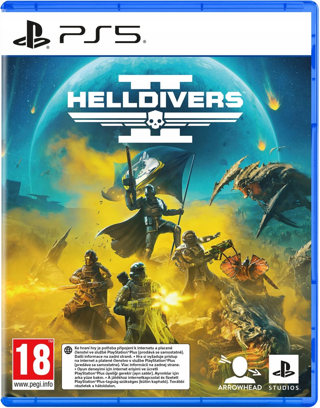 Gra Ps5 Helldivers II – Dołącz do walki o wolność w galaktyce