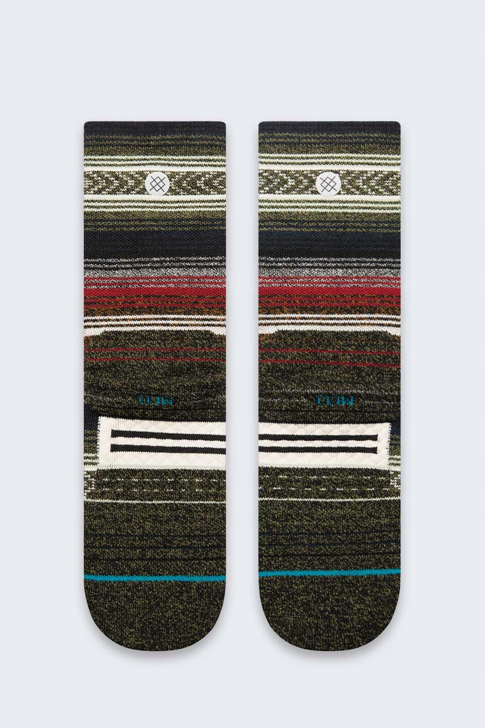 Wzmocnienia Infiknit na pięcie i palcach dla większej trwałości