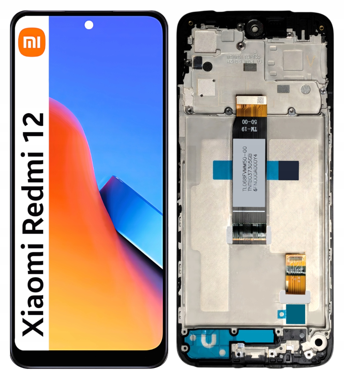 Wyświetlacz do Xiaomi Redmi 12 Ekran LCD Ramka 23053RN02A 23053RN02Y – Idealne rozwiązanie dla Twojego telefonu