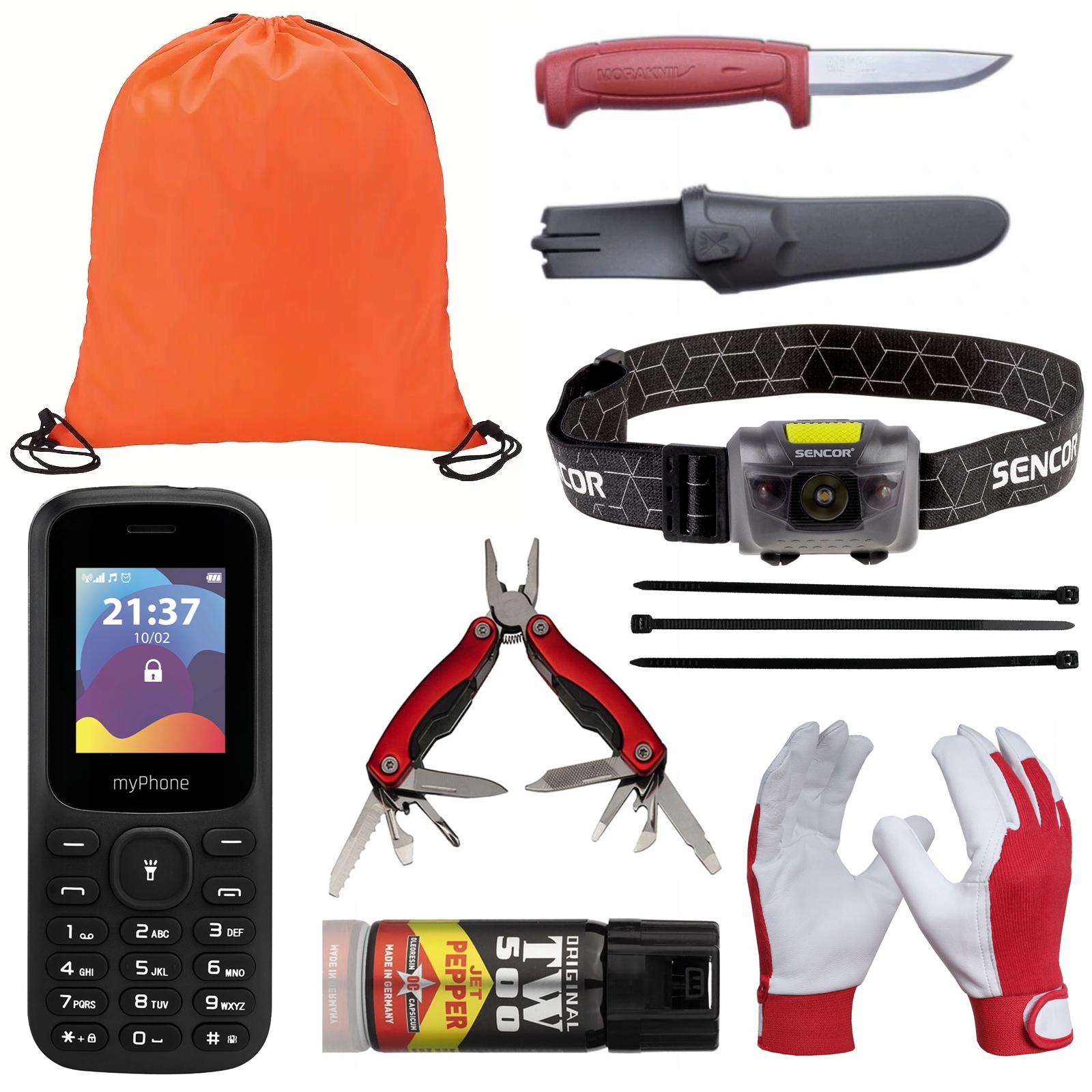 Kompleksowe wyposażenie do przetrwania