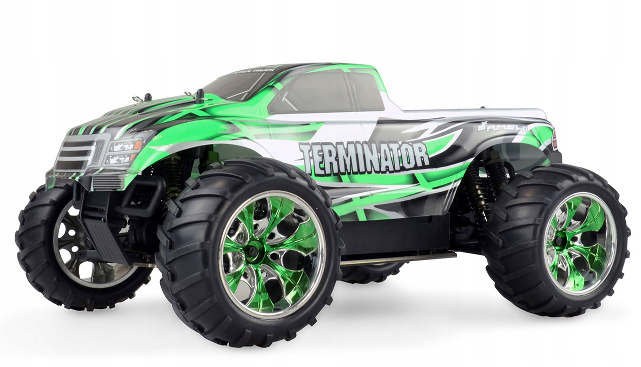Amewi Terminator Pro Monster Truck Brushless 4WD 1:10 – Zdalnie sterowana zabawka dla dzieci