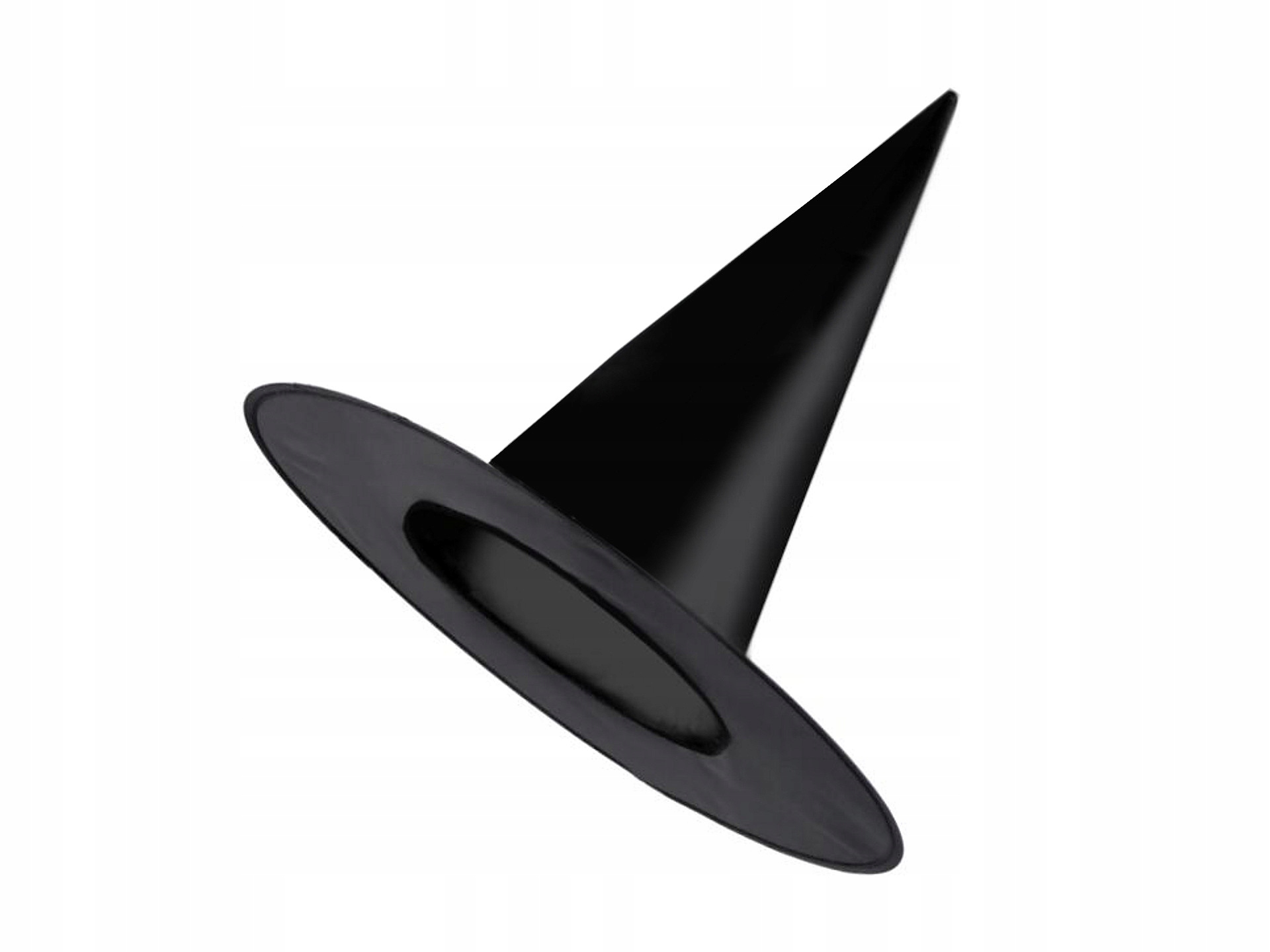 Czapka kapelusz WIEDŹM czarna wiedźma CZAROWNICA – Idealny dodatek na Andrzejki i Halloween