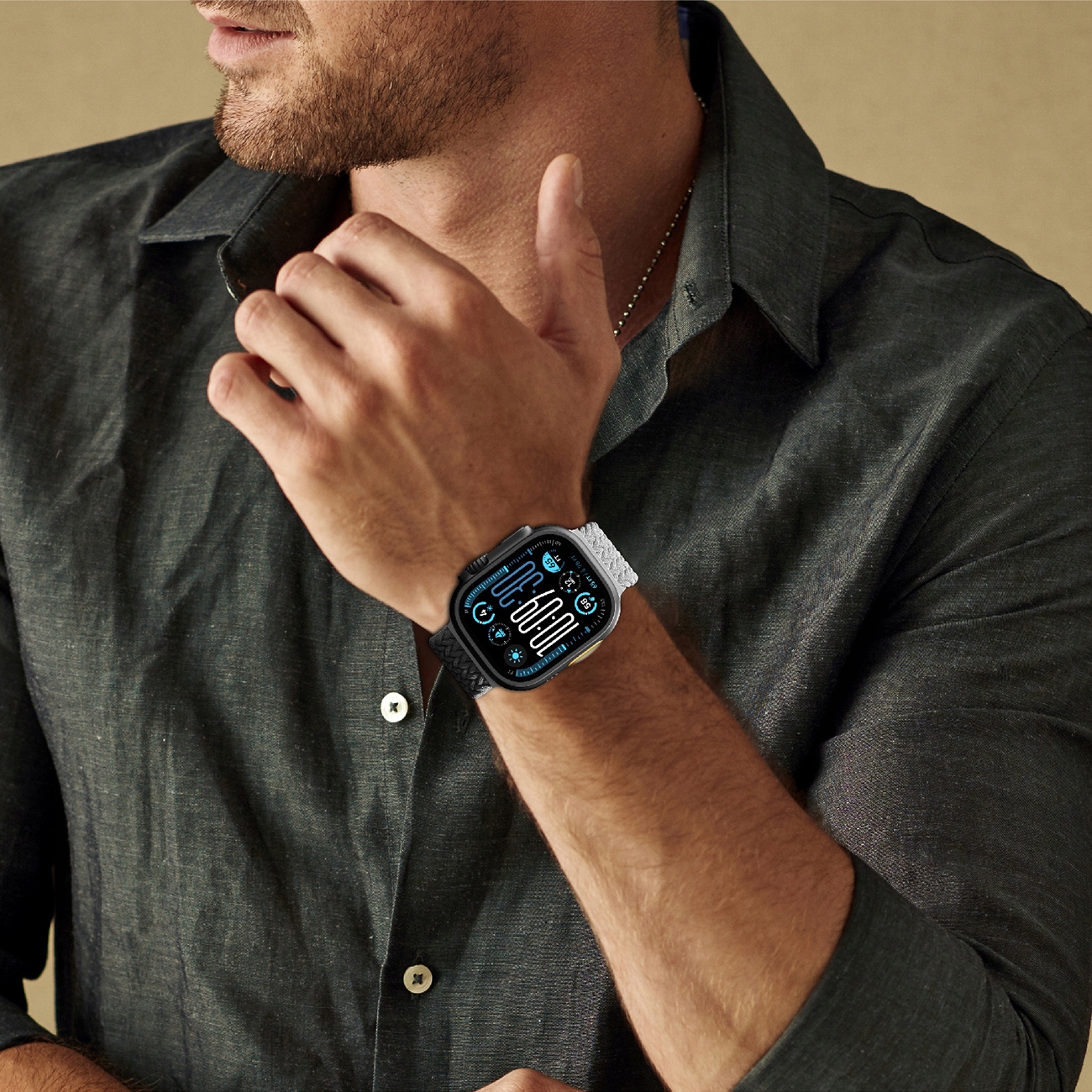 Zestaw 2 pasków AMAZINGTHING Blend Band do Apple Watch 45 / 46 / 49 mm – elegancja i funkcjonalność