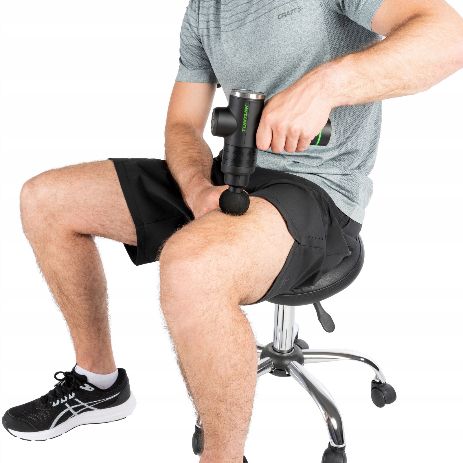 Potężna siła blokady 14 kg dla głębokiego masażu