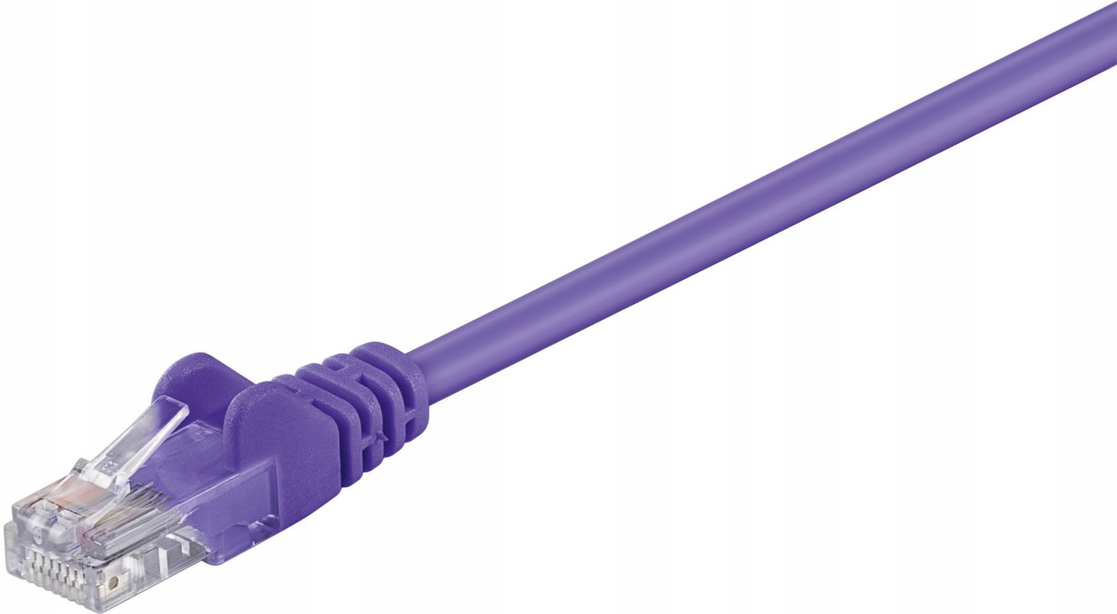 Kabel RJ-45/RJ-45 kat. 5e U/UTP Fioletowy 3m – Idealne połączenie dla Twojej sieci