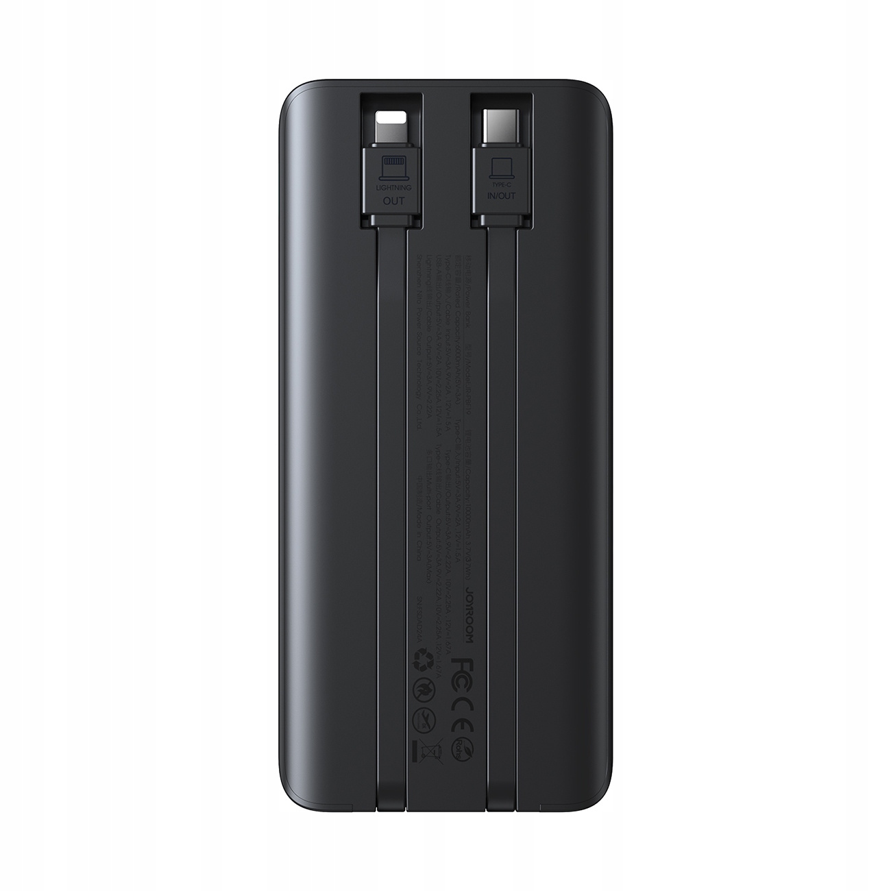 Wbudowane kable USB-C i Lightning – Wygoda bez dodatkowych przewodów