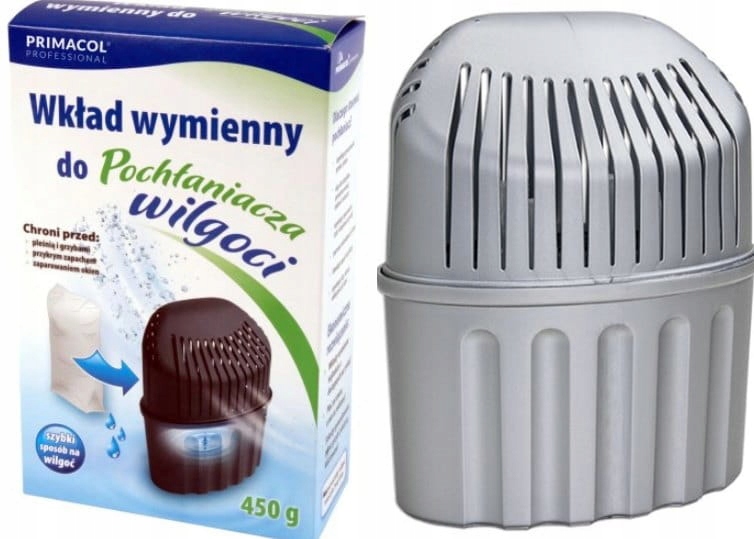 Pochłaniacz wilgoci do domu + wkład 450g – Idealne rozwiązanie dla zdrowego powietrza