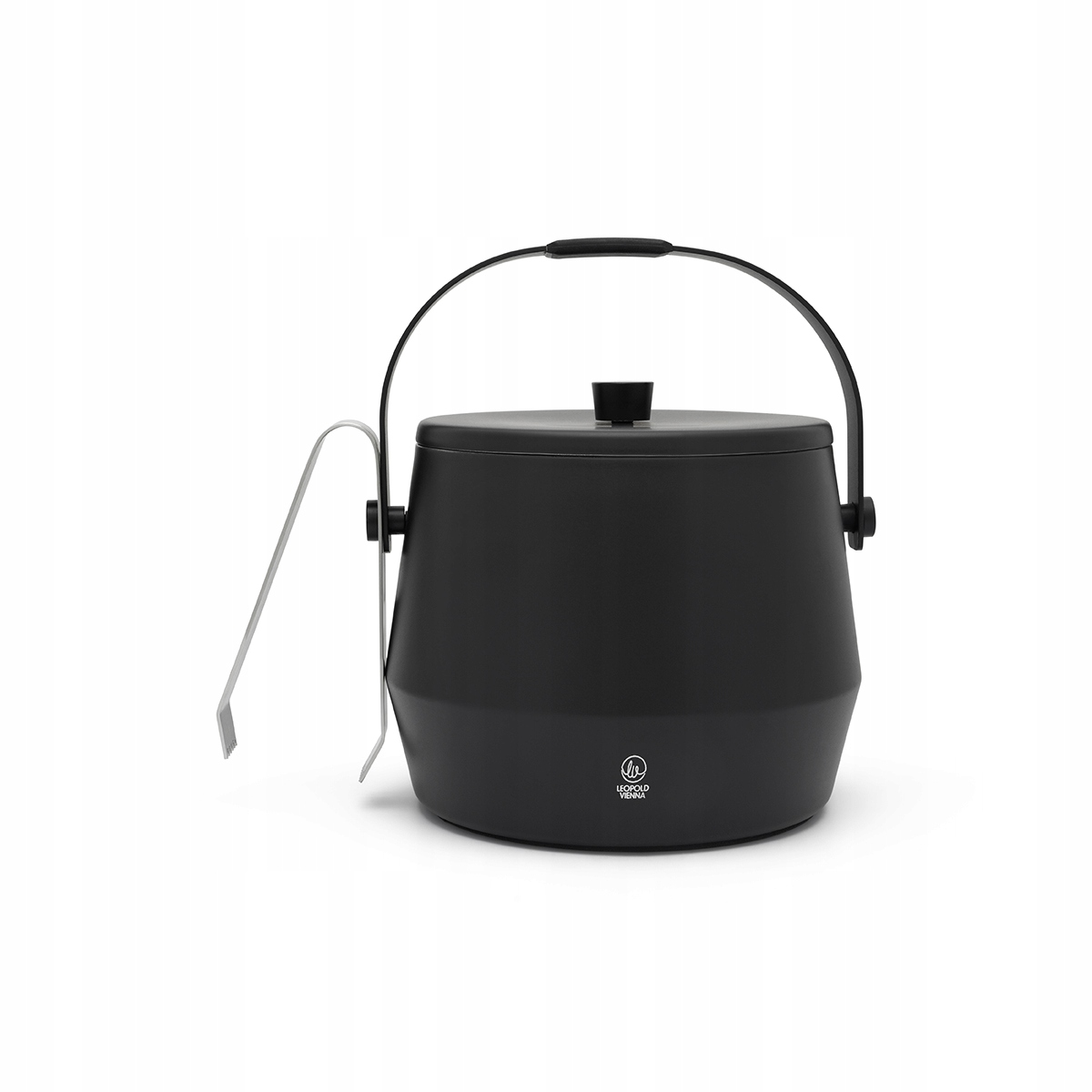 Ice Container 1l double walled black LV243002 – Elegancki pojemnik na lód
