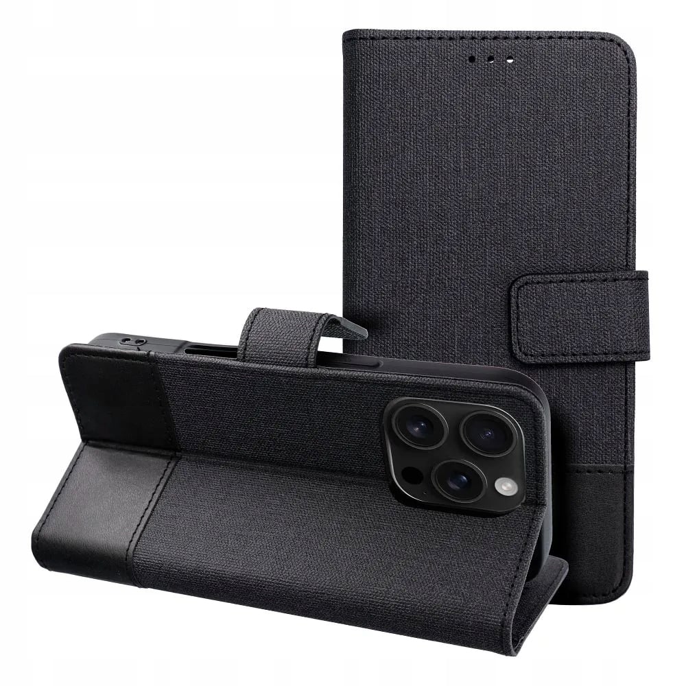 Kabura GOMMA Book do XIAOMI Redmi Note 14 PRO 4G czarny – Elegancja i funkcjonalność w jednym