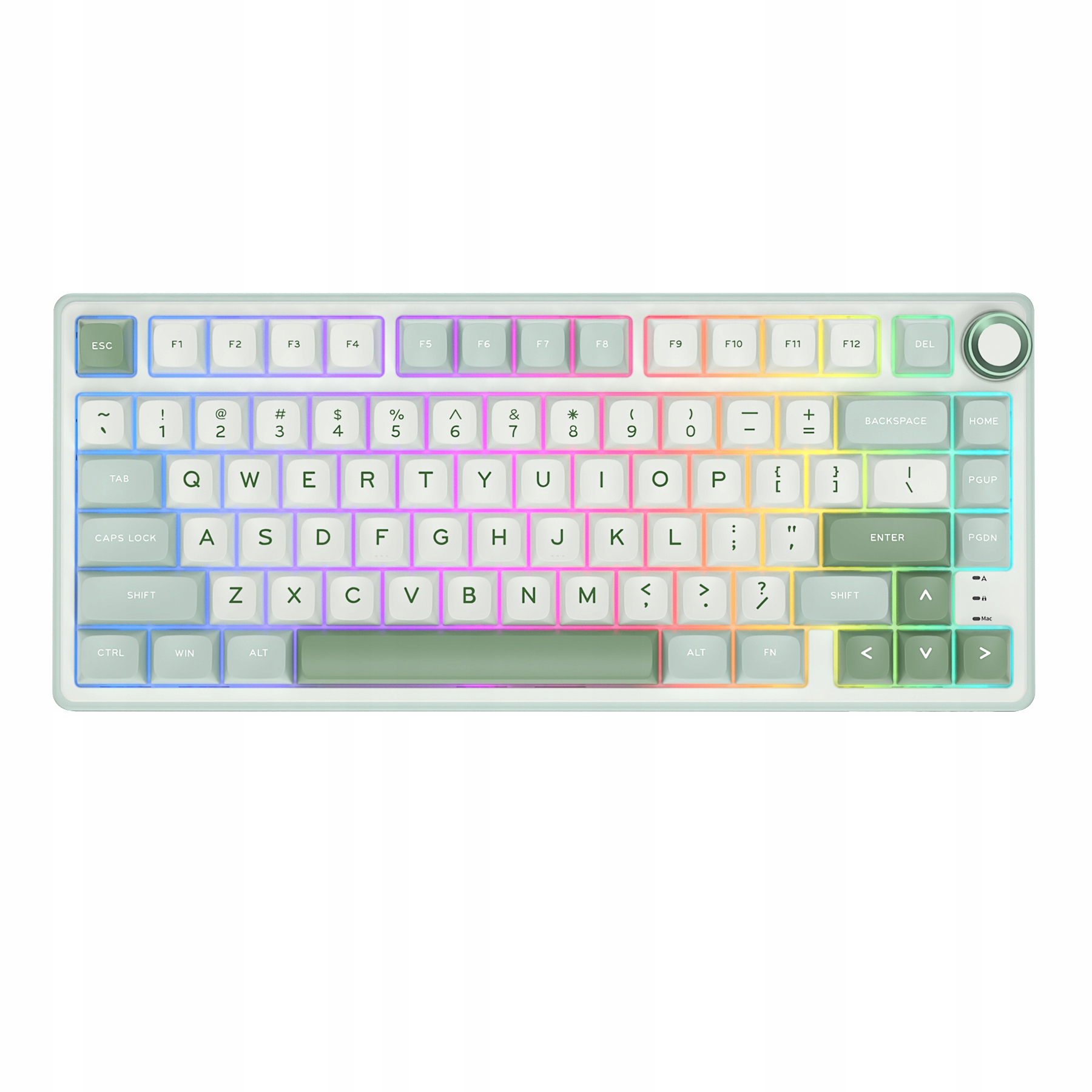 Klawiatura mechaniczna ROYAL KLUDGE R75 Sky Cyan – Idealna dla graczy