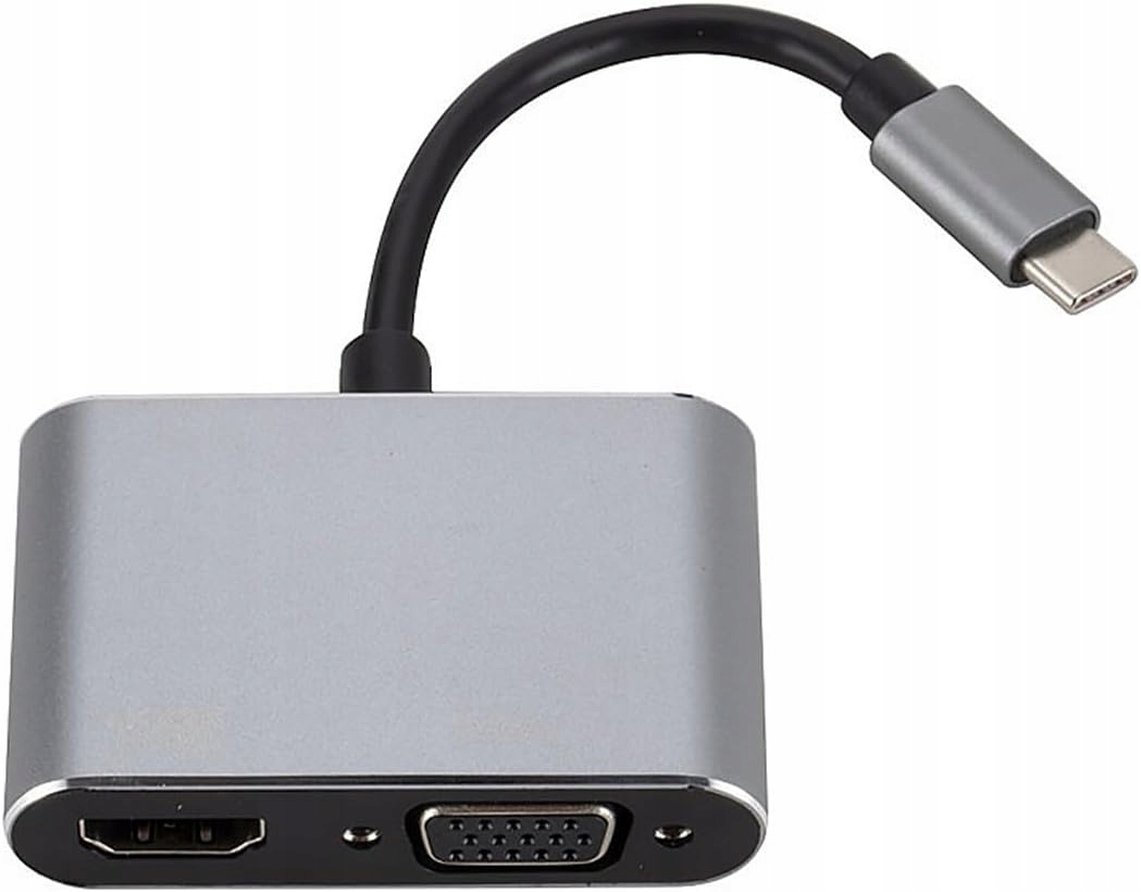 Uniwersalne złącza: USB-C, HDMI i VGA