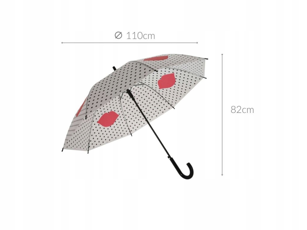 Wysokość 82 cm – Doskonała ochrona przed deszczem