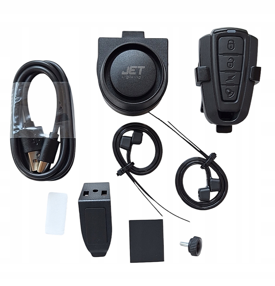 JET A2 Inteligentny alarm rowerowy 115 dB z pilotem – Bezpieczny wybór dla każdego rowerzysty