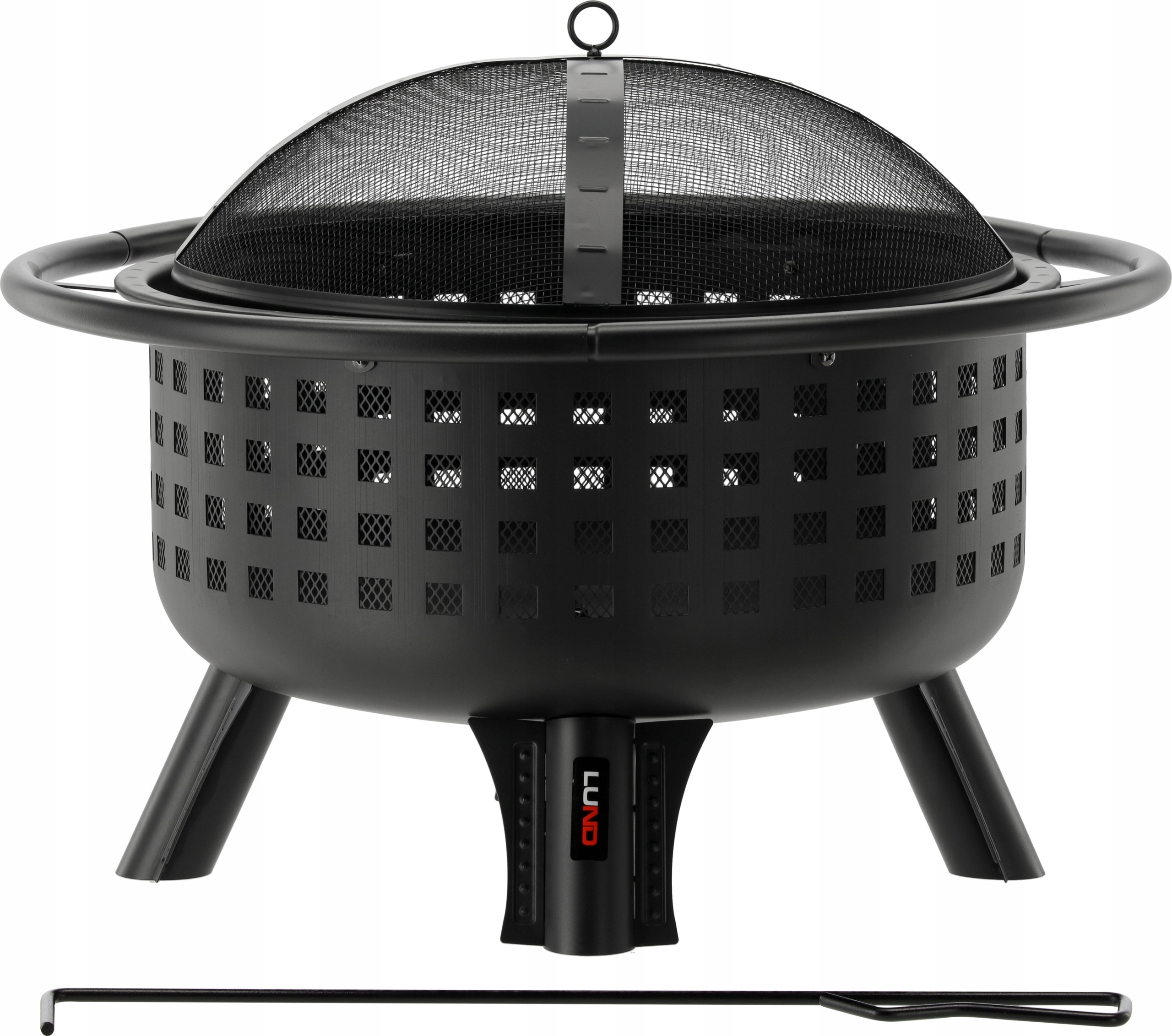 LUND STEEL FURNACE 80 x 80 x 61 cm – Idealne palenisko do ogrodu