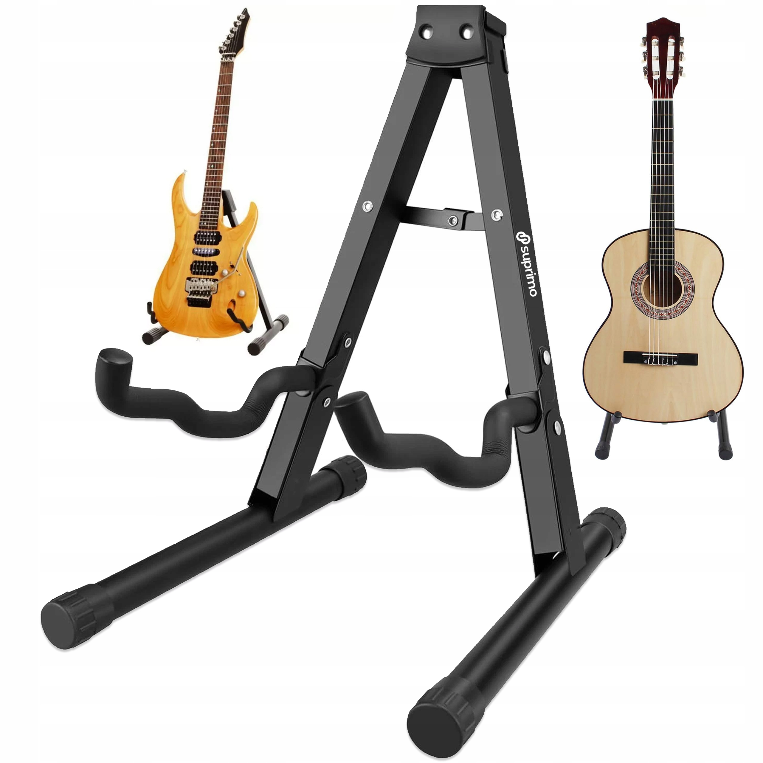 SUPRIMO GS1 Stojak Statyw Gitarowy Typu A – Stabilność i Mobilność dla Twojej Gitary