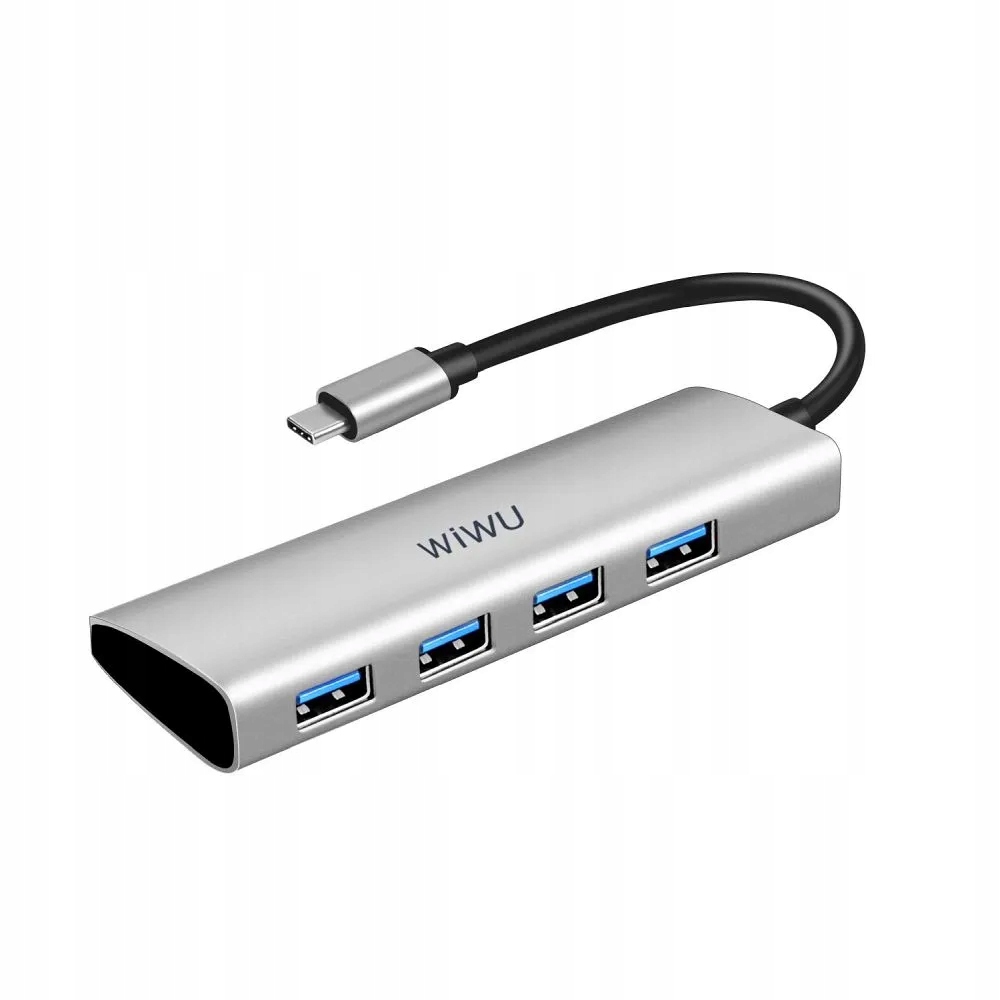 HUB Alpha A440 Pro USB C do 4x USB3.0 – Rozszerz swoje możliwości