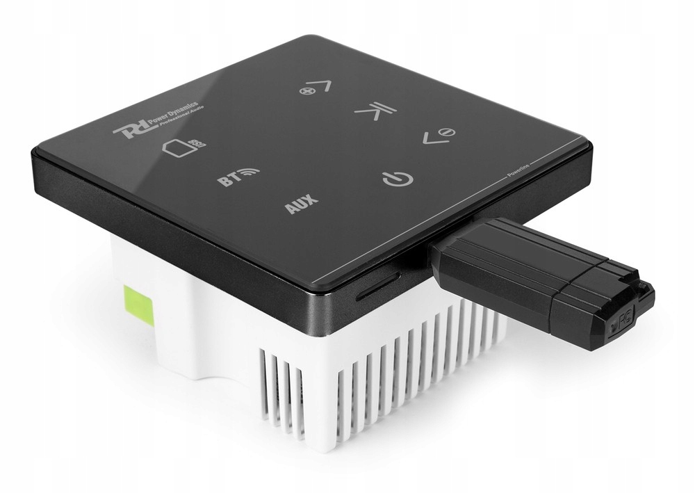 Wbudowany odtwarzacz MP3 z gniazdami USB i microSD
