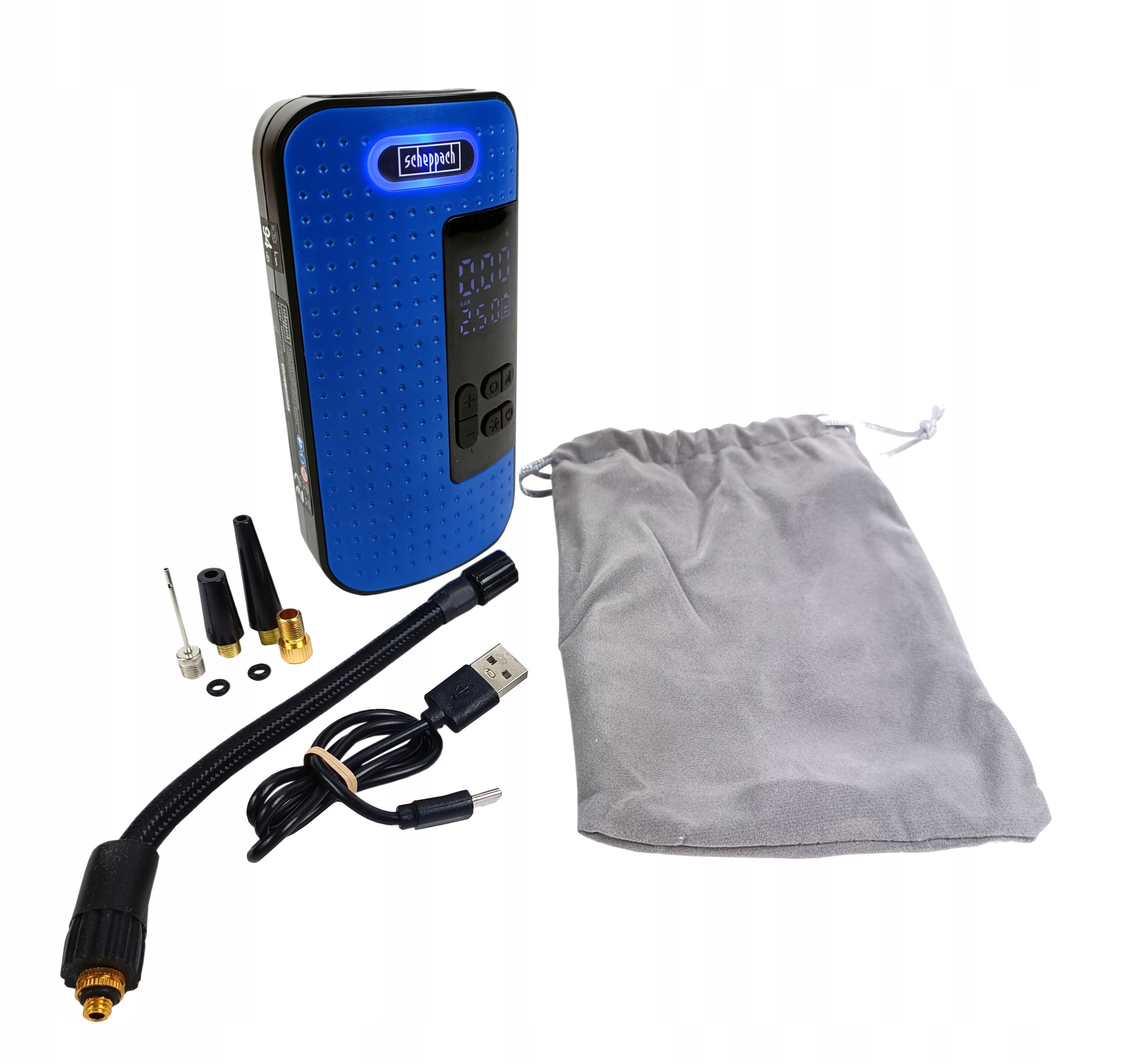 Kompaktowy kompresor akumulatorowy AC10/8V – Twoje mobilne rozwiązanie do pompowania