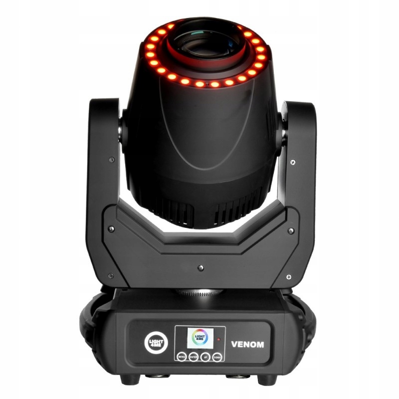 LIGHT4ME VENOM SPOT RING 200W – Profesjonalna głowica ruchoma LED