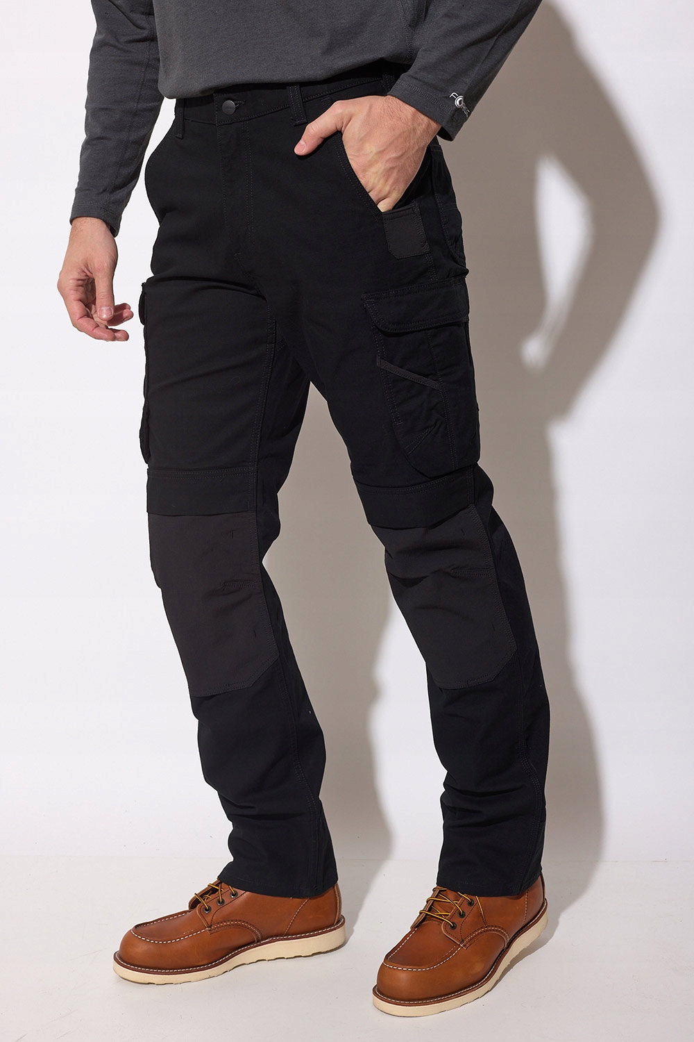 Spodnie Robocze Carhartt Steel Rugged Black – Wytrzymałość i styl w pracy