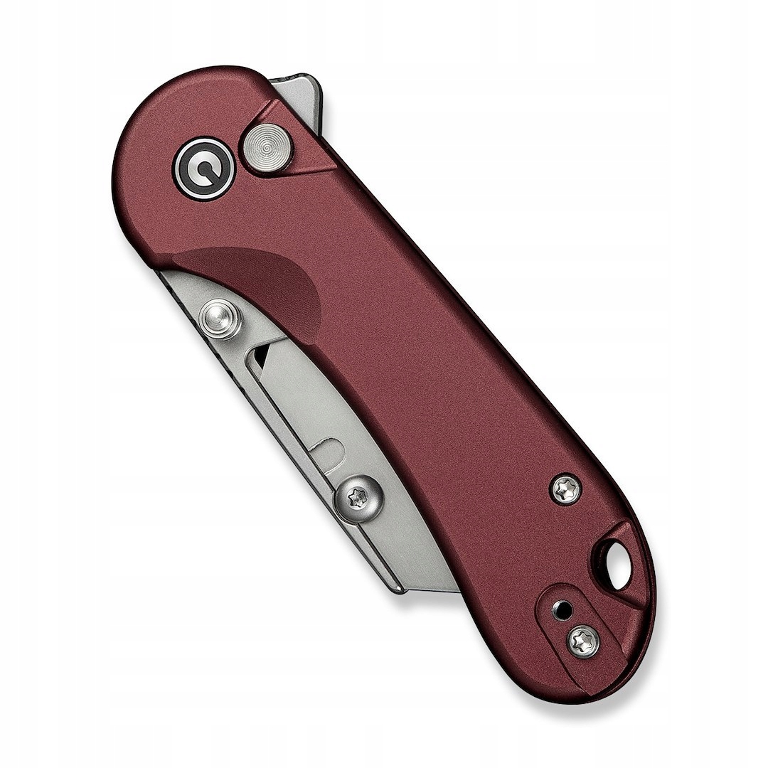 Nóż CIVIVI Elementum Utility Aluminium Burgund C23039B-5 – Idealny towarzysz w każdej sytuacji