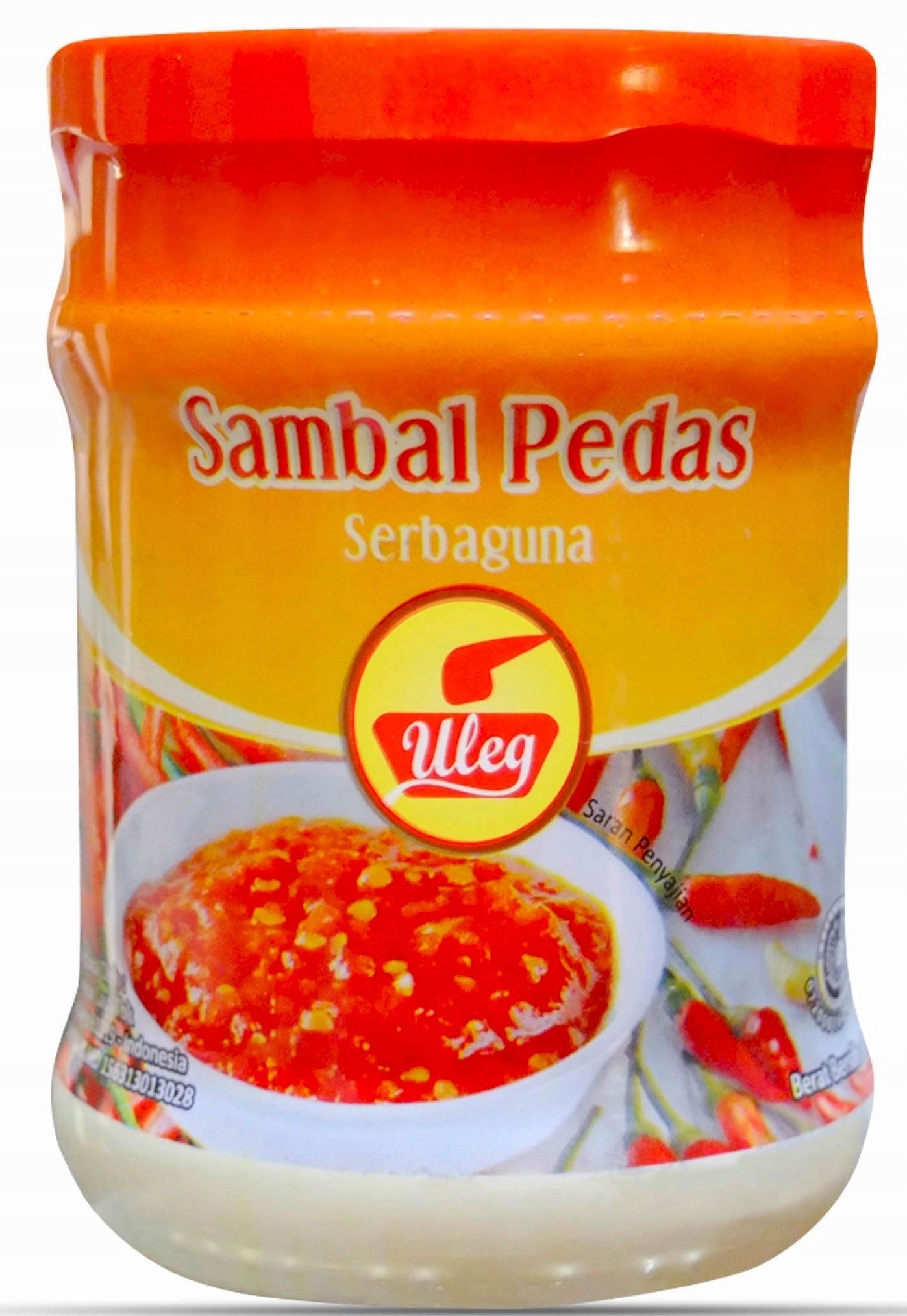 Składniki i wartości odżywcze sosu Sambal Pedas