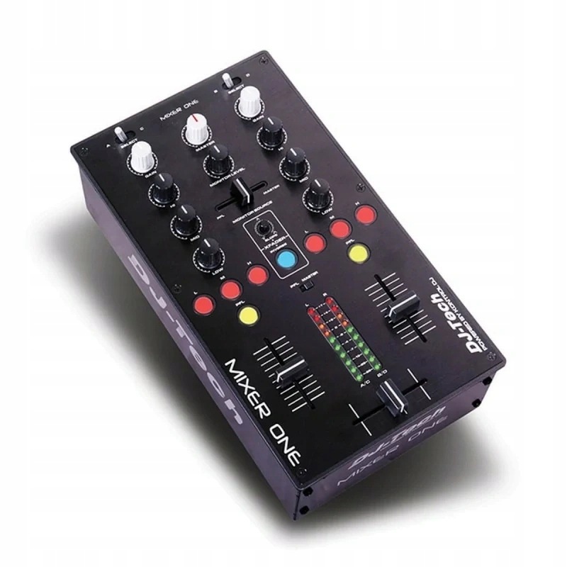 Mikser DJ-ski DJ-TECH MIXERONE USB-MIDI – Twój idealny partner w miksowaniu