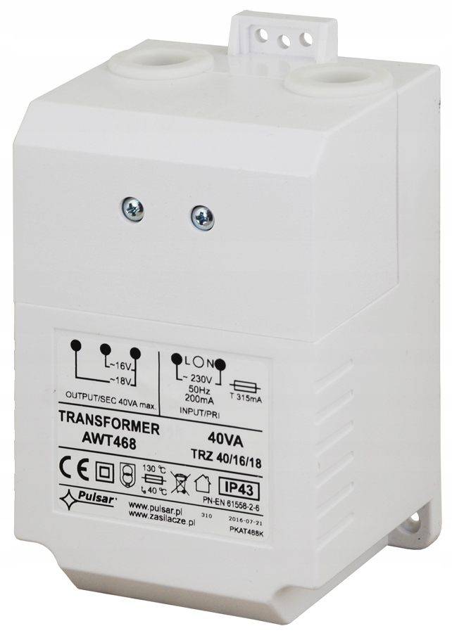 Napięcie wyjściowe 16V i 18V – Idealne dla różnych urządzeń