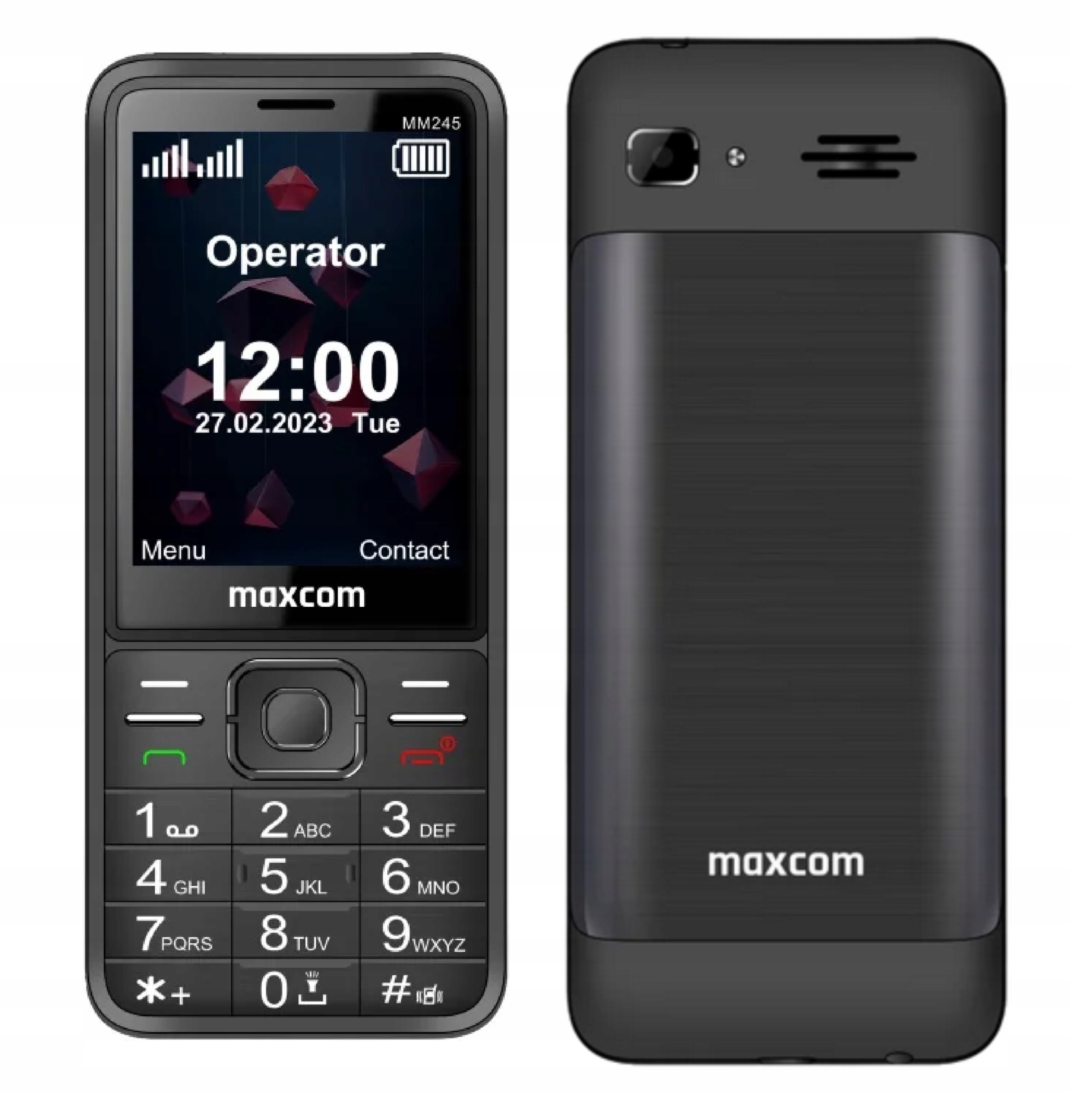 Telefon komórkowy Maxcom MM245 4G – Klasyka w nowoczesnym wydaniu