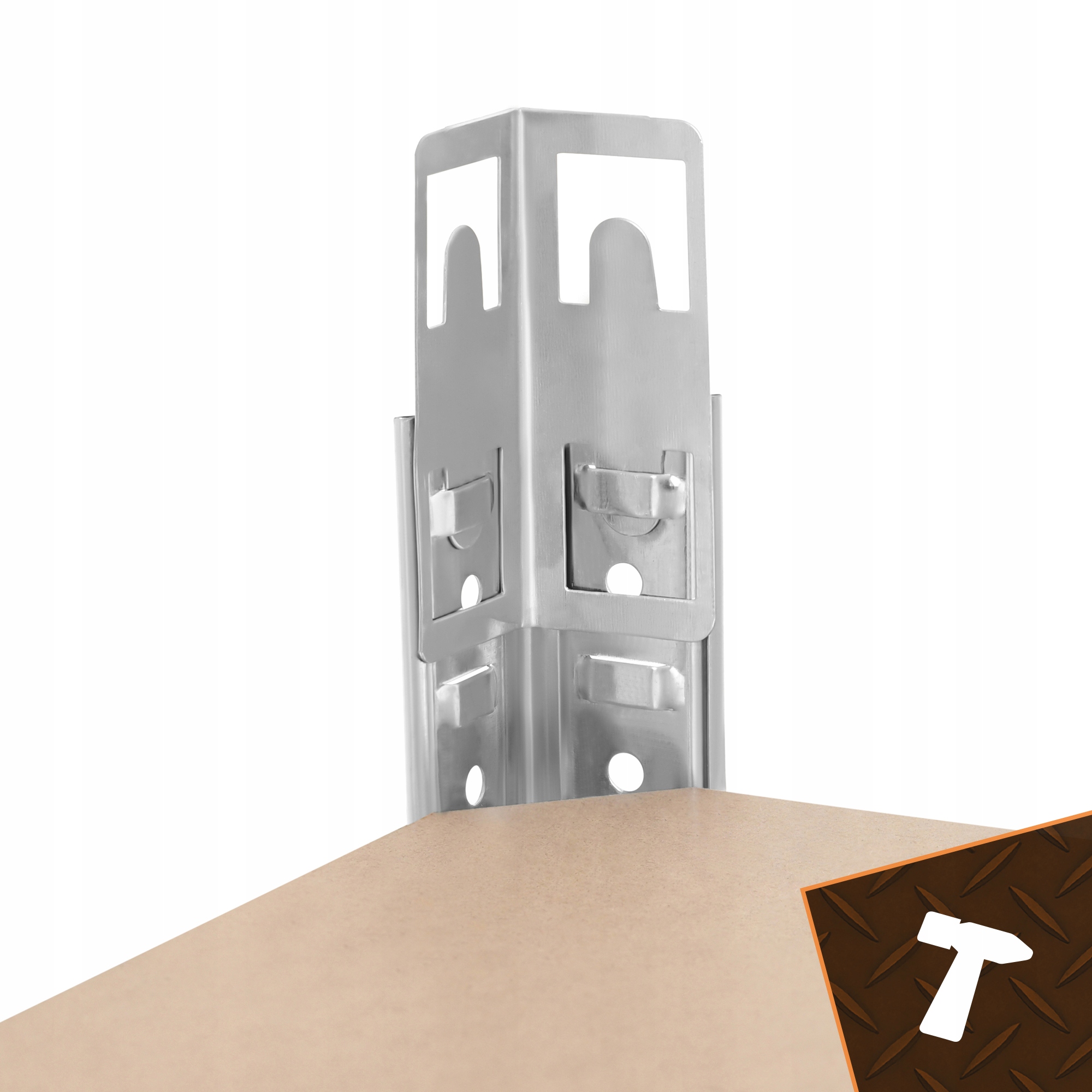 Solidna konstrukcja stalowa - wytrzymałość do 1 tony